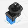 Quick Install Electric Mirror Switches with Impact Resistant Ergonomic Design Mirrors Control Knob for Automotives