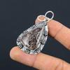 Charoite Gemstone 925 Silver Bezel Ethnic Mother Handcrafted New Pendant Jewelry