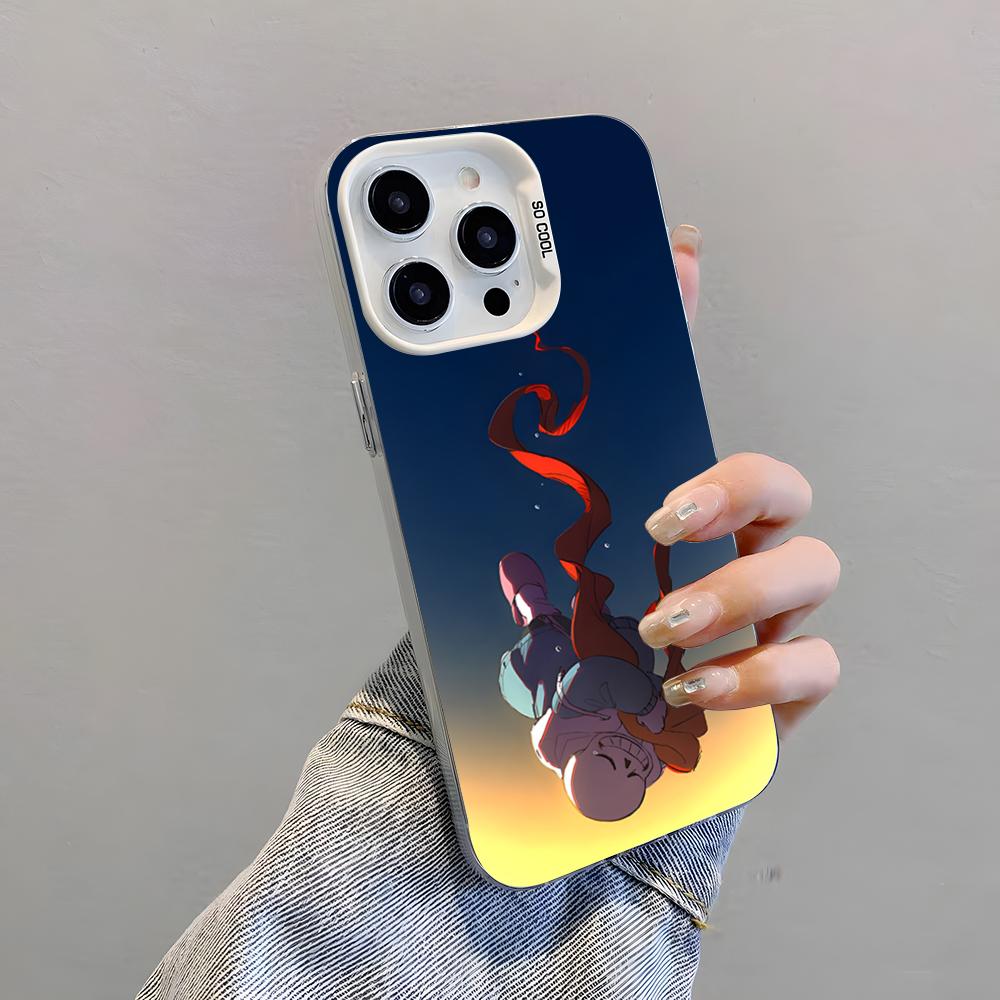 Sans U-Undertale Spiel Handyhülle Für IPhone 17 Pro Max 15 Pro 16 14 Plus 12 13 Mini 11 Pro Stoßfeste Bunte Hülle