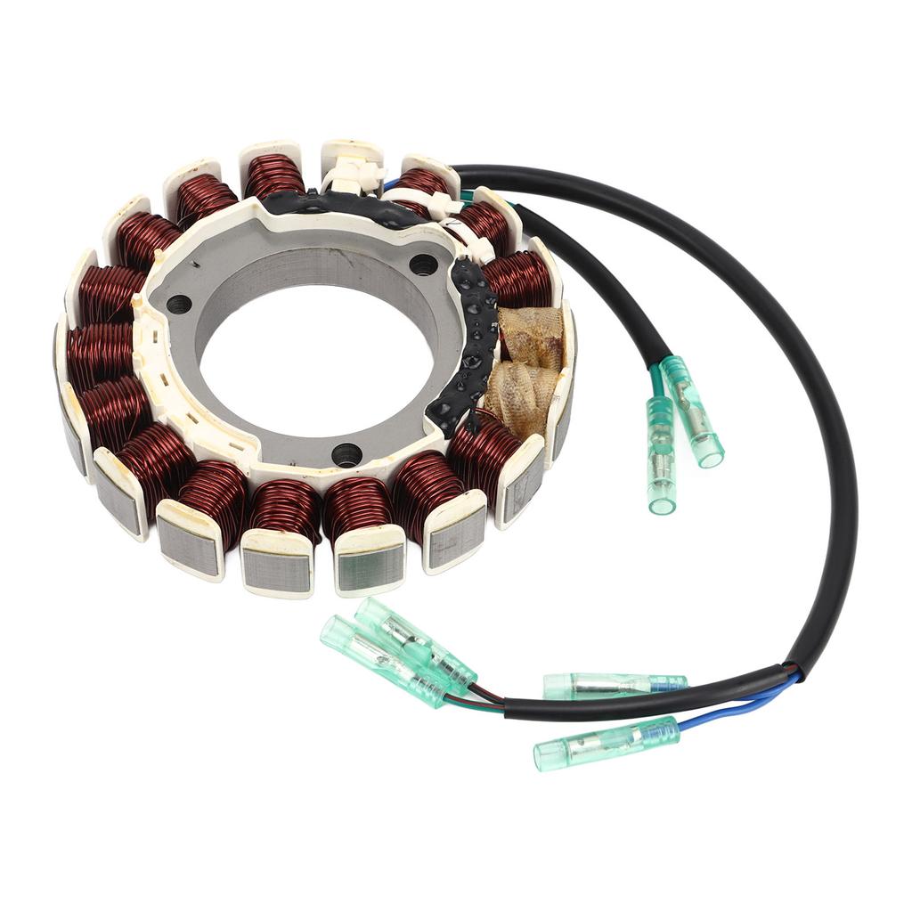 Außenborder Stator Baugruppe Kupfer Aluminiumlegierung Magneto Stator Zündspule für 4 Takt 20 PS