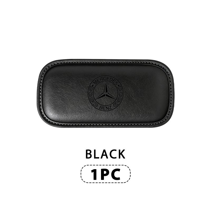 For Benz Car Armrest Elbow Pad Leather Leg Knee Cushions Accessories AMG VIANO GLB GLC W108 W124 W126 W169 W176 GLE GLK AM0