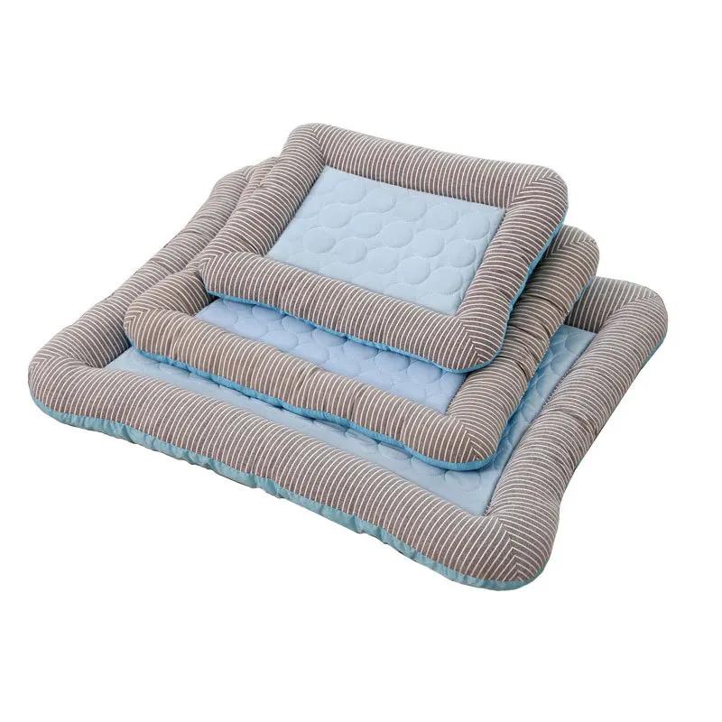 Dog Cooling Pad Pet Couch Bed Dogs House For Medium Large Dogs Dog Ice Pad Cool Breathable Cooling Bed For Cat Dogs Accessories