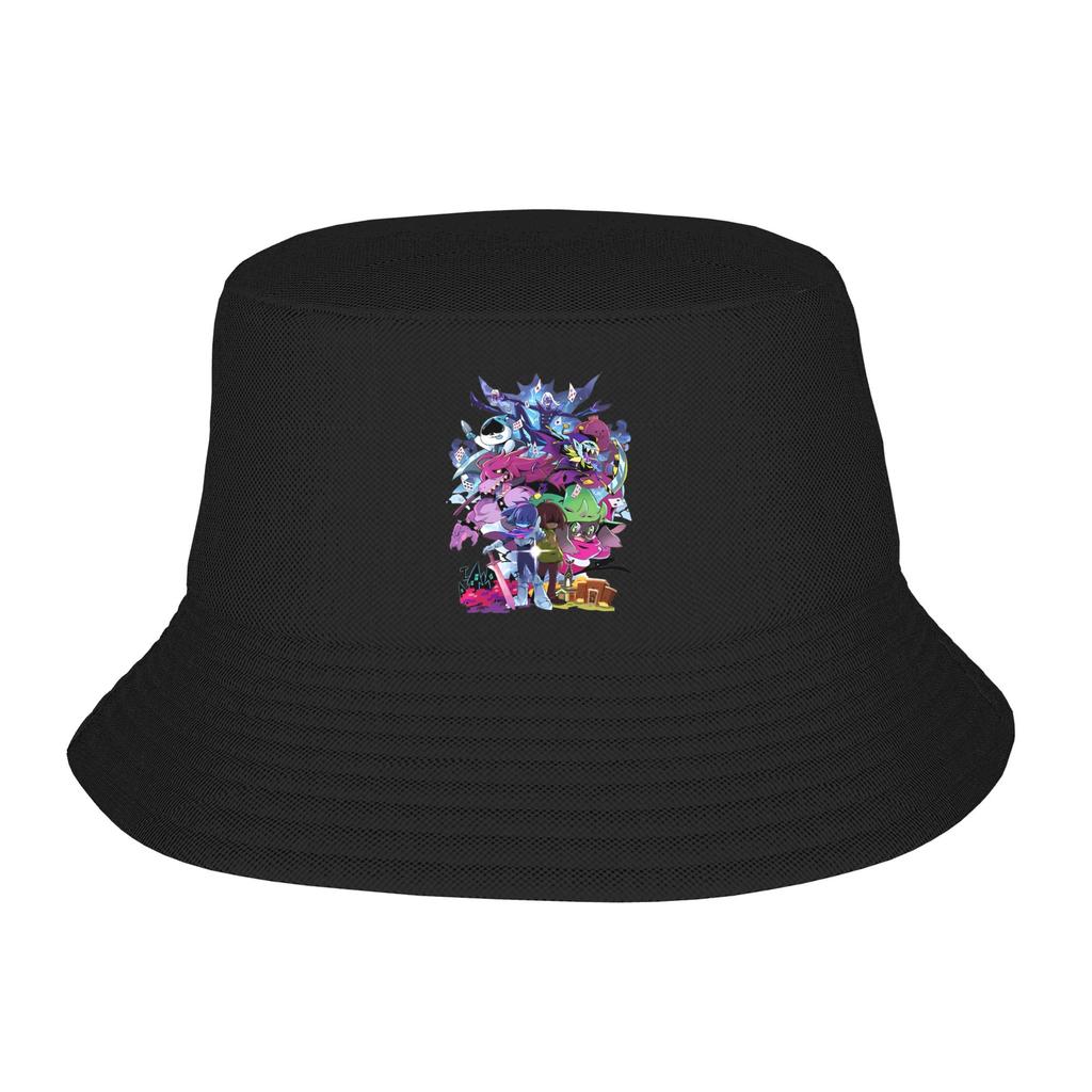 Frühlingspicknick Kopfbedeckung Deltarune Gaming Stuff Eimerhüte Trendiger Unisex Sonnenhut Bob Fischer Unisex Kappe Outdoor