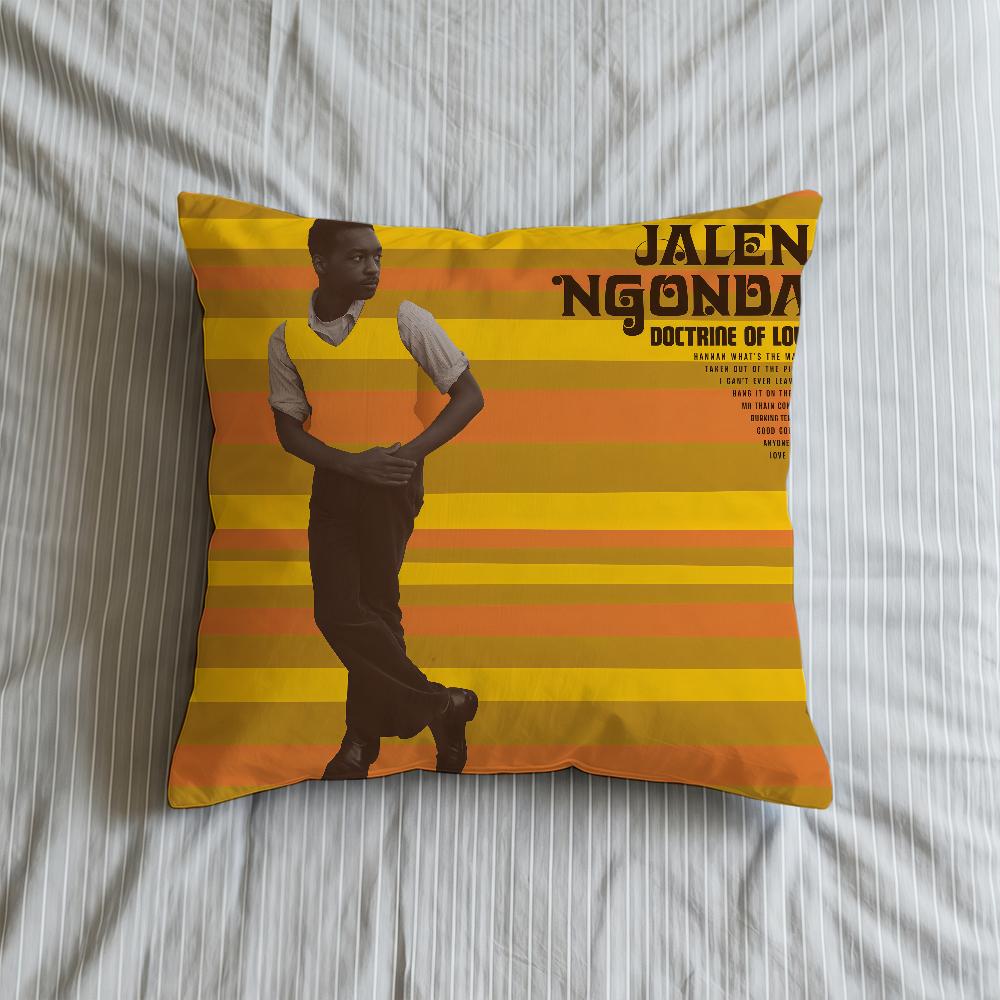 Jalen Ngonda Doctrine Of Love Cushion Cover Square Decorative Throw Pillow Case Sofa Bed Living Room Anniversary Gifts