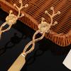 Luxury Metal Cake Knife & Spatula Set - Elegant Tableware for Weddings & Home