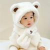 Children Hats Baby Cute Cartoon Hat Autumn Winter New Plush Hat for Newborn Baby Windproof Christmas Children's Accessories Hats