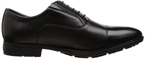 Texcy Luxe Men's Leather Gore-Tex Business Shoes, TU-8005, Black, Size 24.5 cm, 4E Wide