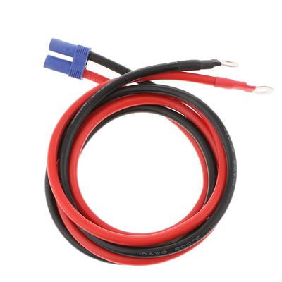 EC5 To Ring Adapter Cable Terminal 10A for Car Jump Start/Car Connection, Practical 0.95m