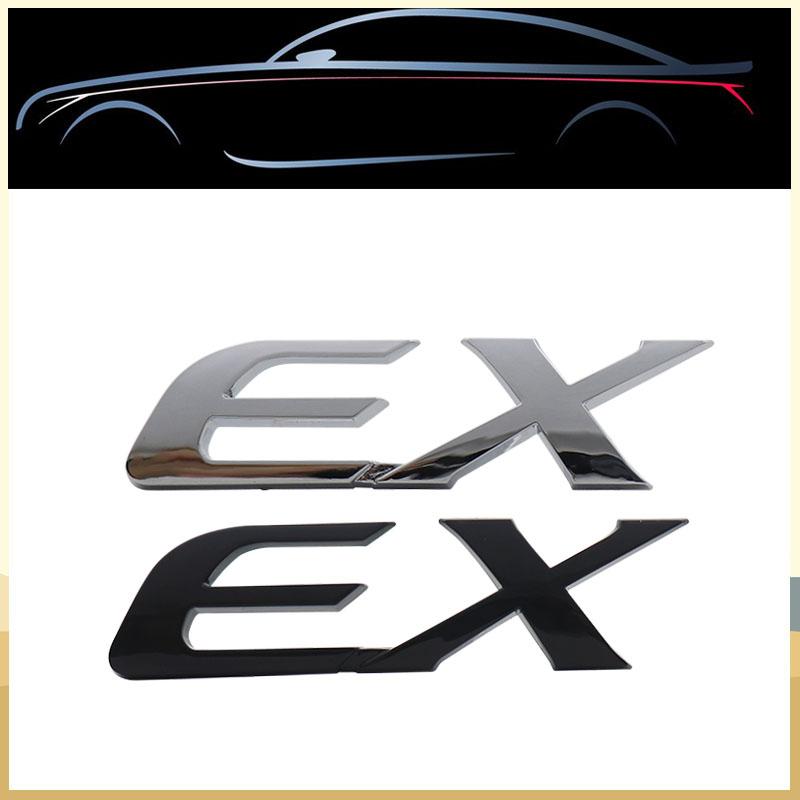 ABBL1 3D Premium EX E X for Japan Japanese SUV Off Road car Engine Hood Fender trunk Tail Rear Decal Emblem Badge Sticker