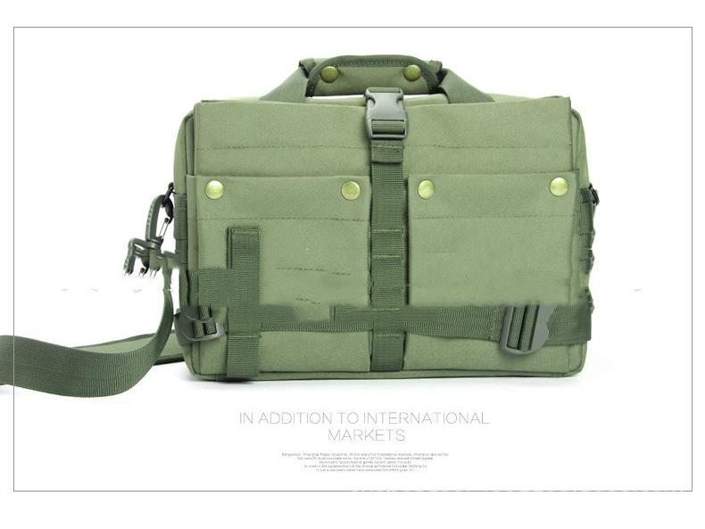 Camouflage Multi-Purpose Tactical Crossbody Backpack and Briefcase
