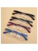 4pcs Reading Glasses Ultra-Light HD Reading Glasses for Men & Women - Stylish Square Frame Portable Design Adjustable