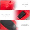Motocicletta Elettrica per Bambini Vespa Moto Elettrica con Luce LED, Suono, Moto Elettrica per Bambini da 18-36 Mesi, Rossa