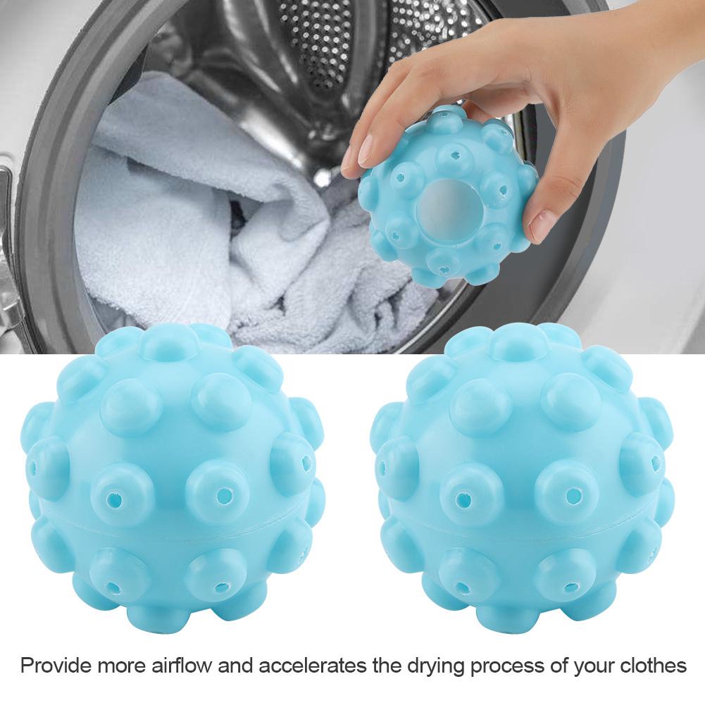 Buy 2Pcs/Set Reusable Dryer Balls Laundry Washing Drying Fabric