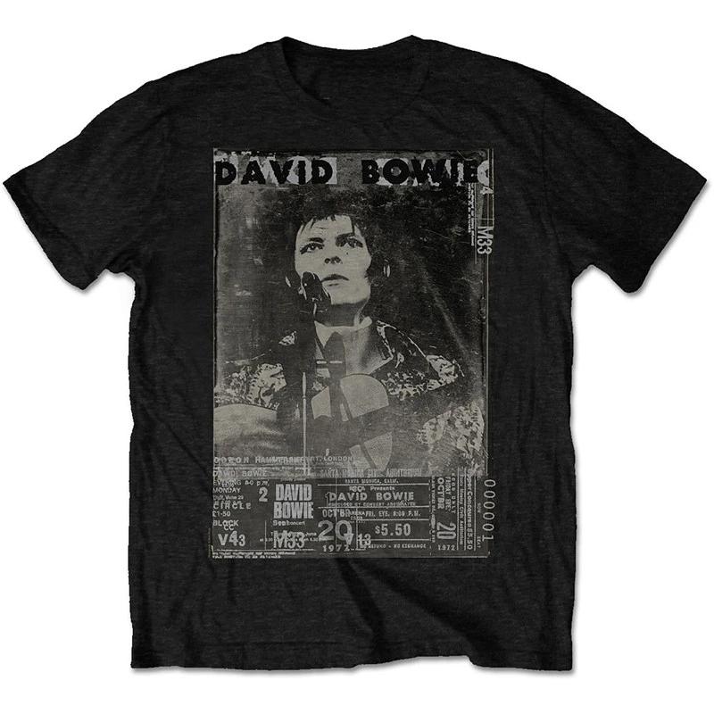 David Bowie Unisexs Tshirt Is A Vintage Casual Tshirt and Luxury Band Brand for Both Unisex and Women Top 2026 Band