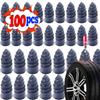 10-100pcs Vacuum Tyre Repair Nail Tire Puncture Screws Motorcycle Fitting Set Tubeless Wheel Repairs Punctures Kit Patches