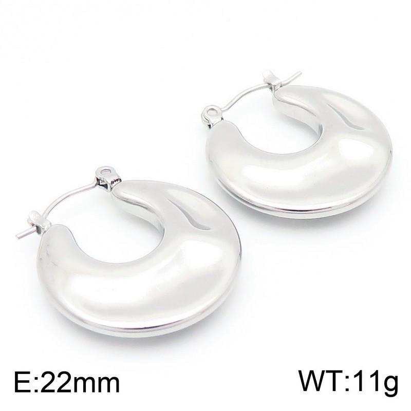 

Retro U-Shaped Water Ripple Earrings - Versatile & Luxurious Ear Cuffs