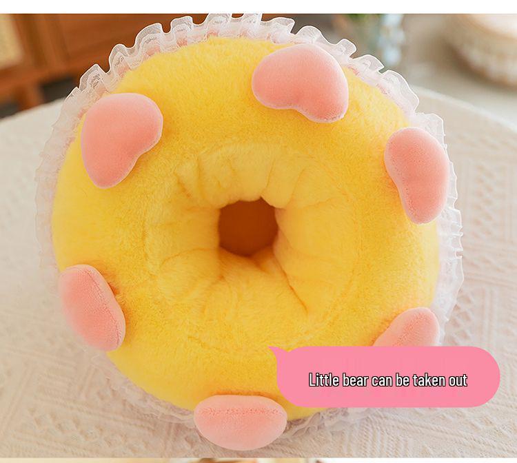 Butter Gift Box Bear Bouquet: Cute Plush Doll for Valentine's Day Girlfriend Gift