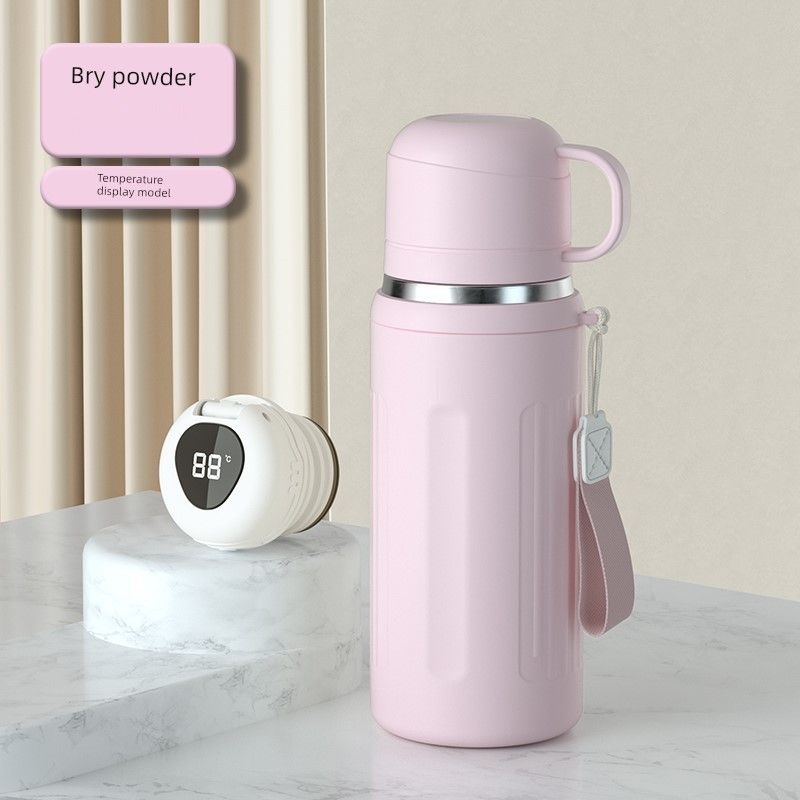 2025 New Model of High-Looking Water Cup for Women, Office Cup for Female Office Workers, Large-Capacity Thermos Cup for Women