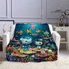 3D The-Octonauts printed blankets picnic blanket Warm Flannel blankets Soft and comfortable blanket bed linings Birthday Gift