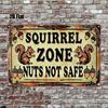 Wall Hanging Metal Sign Decorative Art 20x30cm