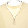 ebure Made in Japan wool Long sleeve knit 38 Ivory tops Women Used