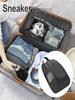 Large Capacity Sneaker Storage Bag Unisex Breathable Tennis Shoe Organizer Portable Carrier with Handle for Gym Travel