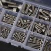 135Pcs M2.5-M8 Hex Socket Head Cap Screw Fastener Assortment Set  for Home Furniture Fastener