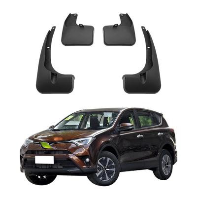 4PCS Car Mud Flaps Splash Guards Mudguards Car Mud Flaps Compatible with TOYOTA RAV4 2016 2017 2018