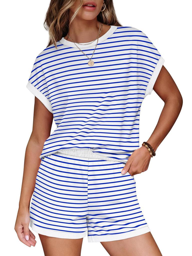 2026 Summer Women's European & American Casual Loose Pajama Set