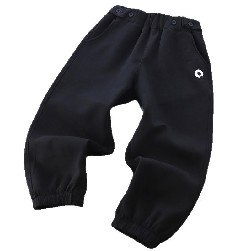 2025 Podzimní Dětské Ležérní Tepláky: Volný střih, nastavitelný pas pro chlapce a dívky