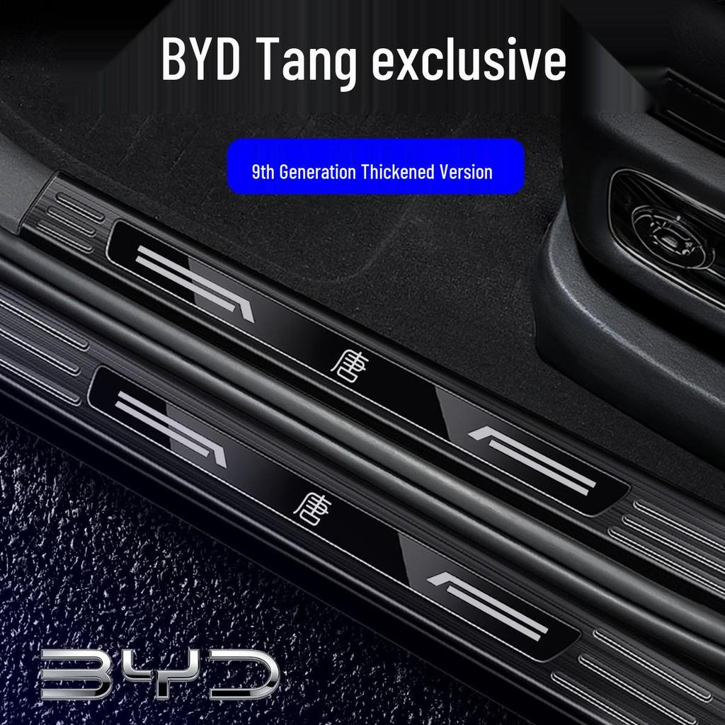 BYD Tang DMI Car Interior Stainless Steel Door Sill Protection Pedals