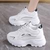 Fashion New Round Toe Breathable Sexy Casual Sneakers Spring/Autumn Comfortable Non-Slip Lace-Up Walking Shoes For Women