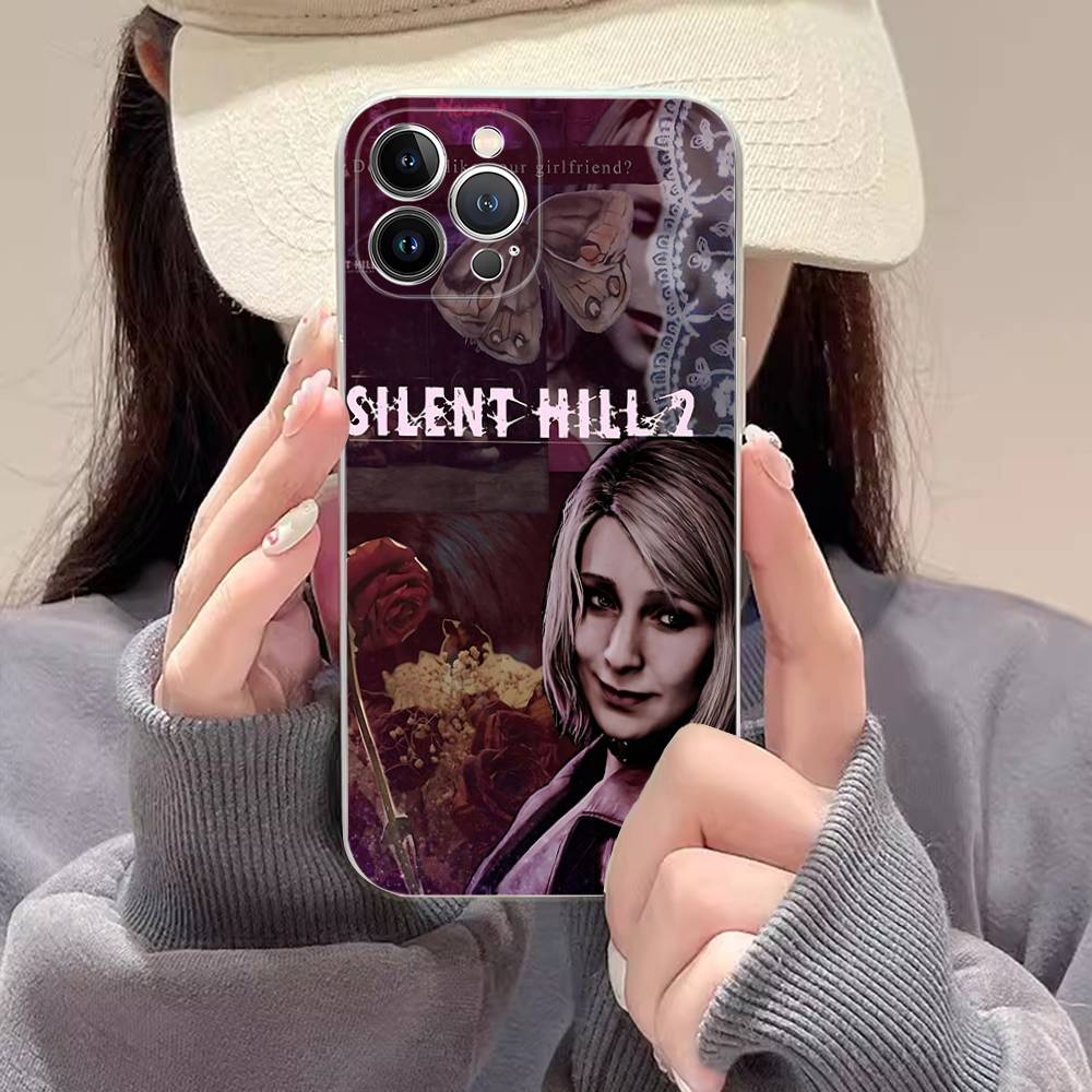 

Hot Games S-Silent Horror Hilles For IPhone 17 Air 16 Pro Max 15 14 13 12 11 Plus Phone Case iPhone 13 pro