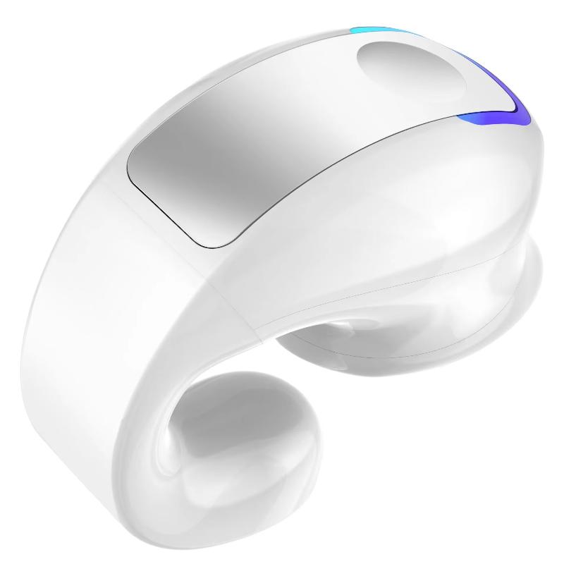 1 Set Bone Conduction 5.3 Wireless Bluetooth Headset Single Ear Clip-on Lightweight Headphone for Daily Use Gifts