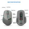 2.4G + Bluetooth Dual-Mode Wireless Charging Mouse with Digital Screen Display Silent Ergonomic Design Office Universal Mouse