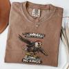 Comfort Colors Skateboard Eagle Shirt, Land of the Free Streetwear Tee