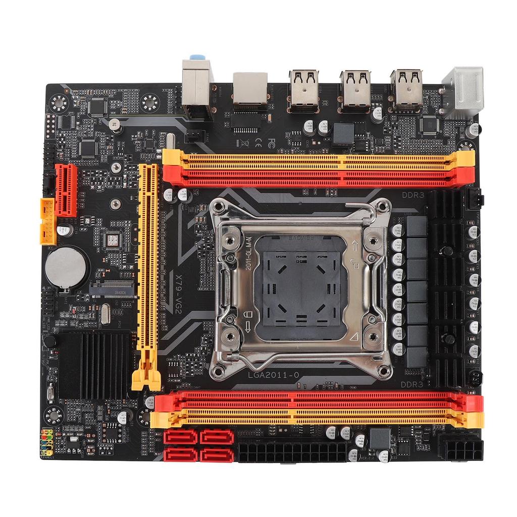 Computer-Motherboard für Prozessor der LGA2011 0 Sockel-Serie 4 DDR3-RAM-Steckplätze M.2-Schnittstelle 240mAh-Akku Gaming