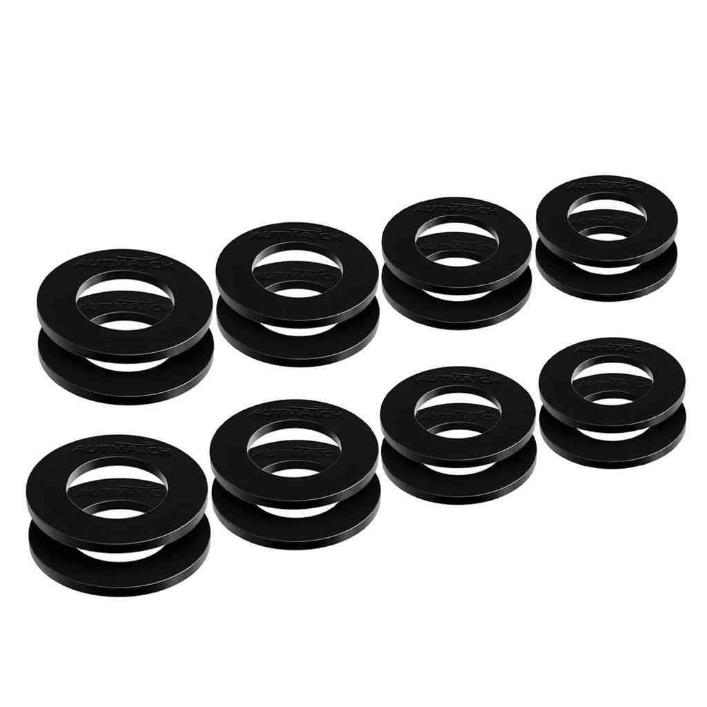 AUTMATCH Shackle Washer Kit (16 Pack) - Rubber Spacer for