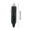 12V To 24V Car Cigarette Lighter Plug Male Head With Indicator Light Vehicle Electrical Cigarette Lighter Plug Charger Adapter
