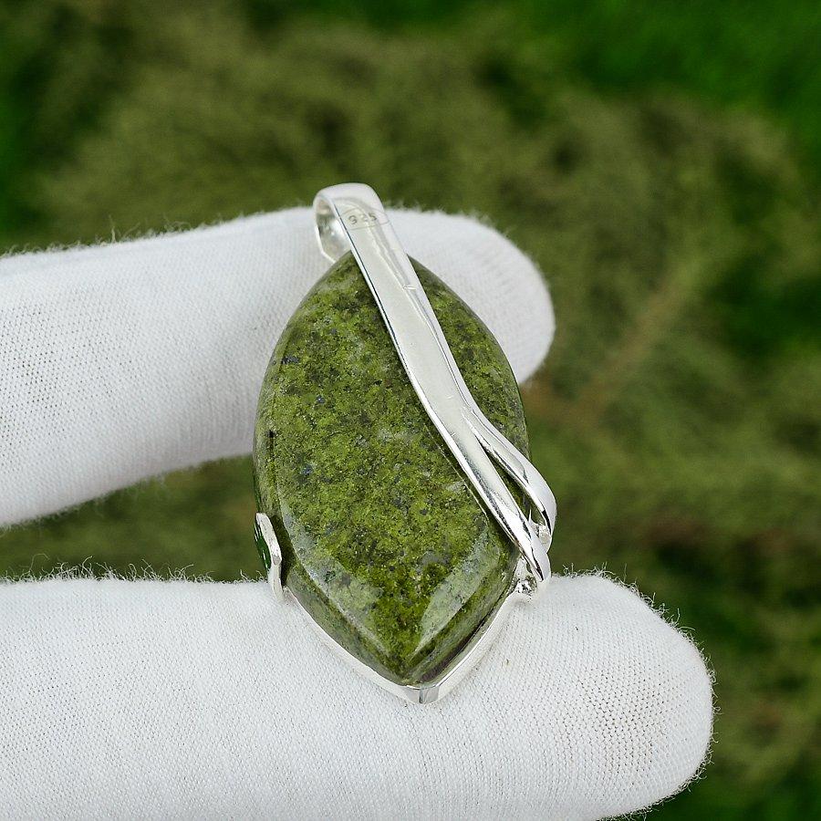 Sisters Day Deal 925 Silver Gogunjula Gemstone Engagement Bezel Pendant Jewelry