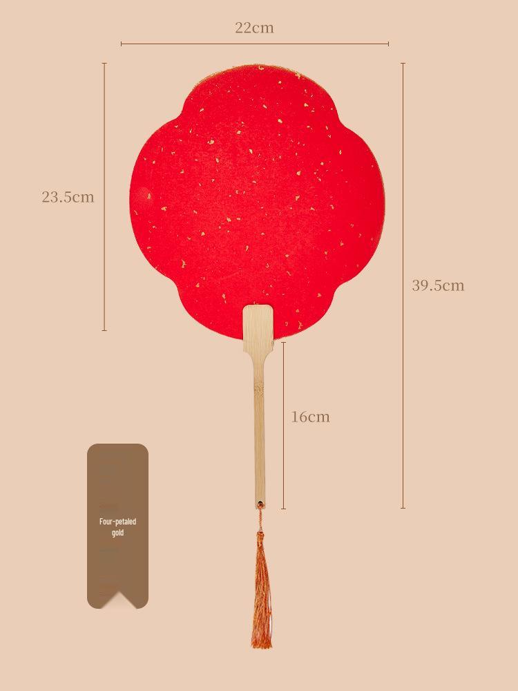 Handmade Intangible Cultural Heritage Round Fan Kit: Blank Xuan Paper for Parent-Child Festival Activities