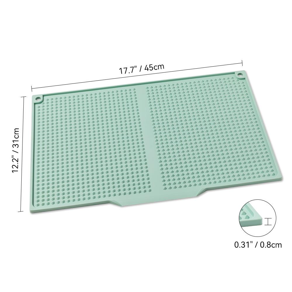 Silikonowa Mata Odporna na Ciepło Antypoślizgowa na Blat Kuchenny