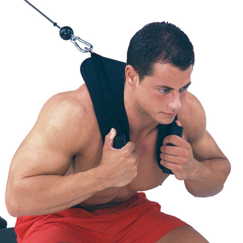 Fitness Pull Rope Shoulder Strap Home Gym Accessories Abdominal Muscle Handle Strap Fitness Crunch