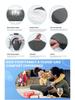 Breathable Memory Foam Lumbar Support Cushion for Office, Car, or Student Chair