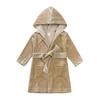 Children's Gold Velvet Pajamas - Autumn/Winter Homewear for Boys and Girls