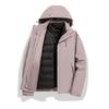 Autumn/Winter 2024 High-End Windproof Jacket with Three-Proof Fabric & 90% White Duck Down Liner for Couples
