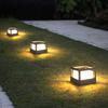 7/12W Outdoor Modern LED Post Light Waterproof LED Fence Deck Column Cap Lamp Villa Garden Balcony Porch Stigma Light