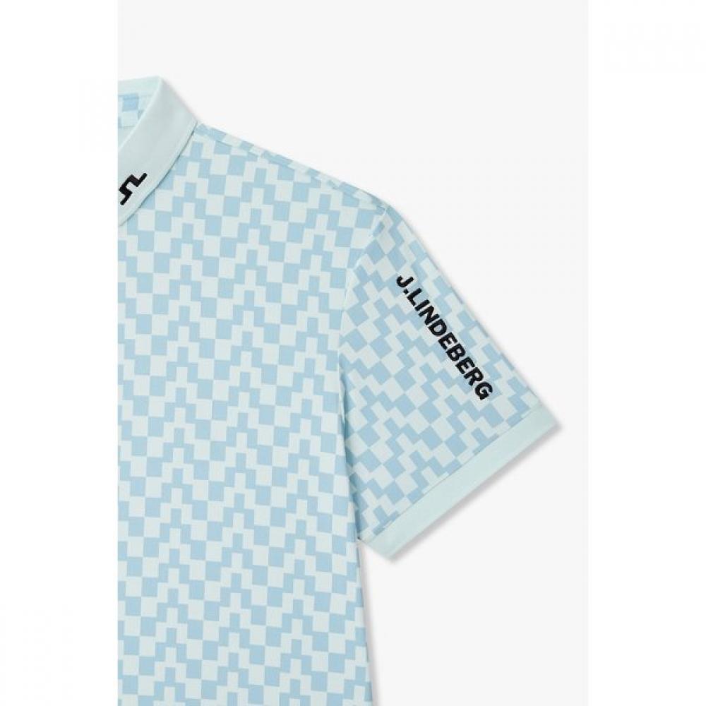 J.lindeberg 26 S S Men S Tour Tech Print Polo 1516126512 