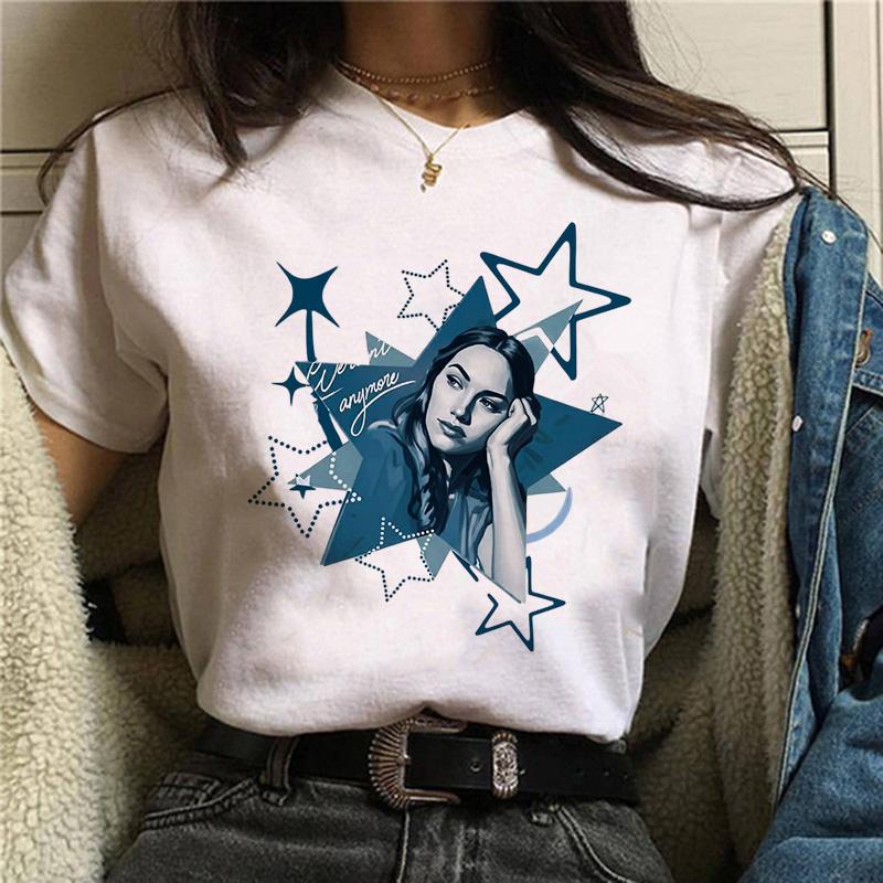 Womens Fashion Freya Skye Print Short Sleeve T Shirt 90s Graphic Vintage Tshirt Women Gothic Y2k Tshirt Streetwear Clothes