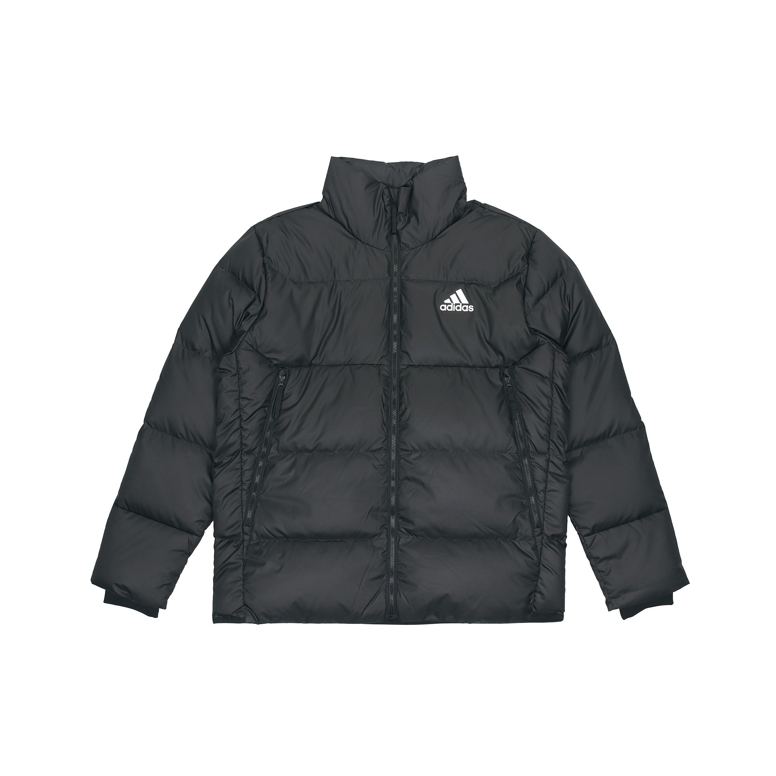adidas Solid Color Outdoor Sports Stay Warm Down Jacket Black Men s GV5350 XS